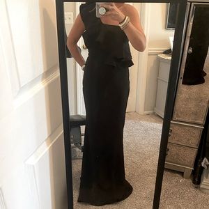 Lulus Grand Beauty black gown